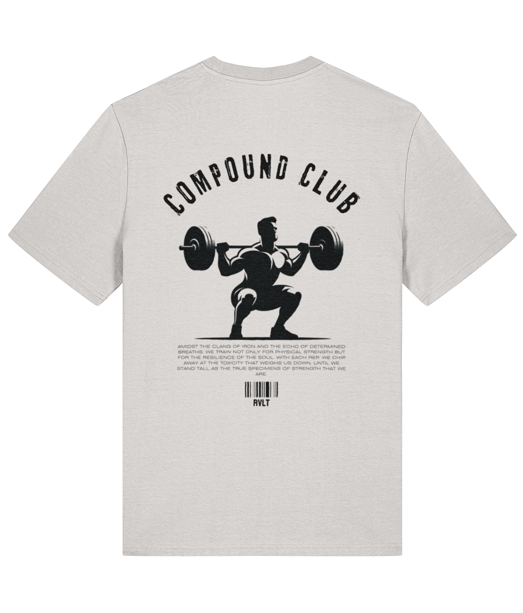 Compound Club Compound Club Squat Tee – RVLT Clothing